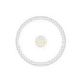 Byakugan Circle Lens Inteira Branca Halloween Zombie Naruto Hinata Hyuuga