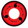 Naruto Sharingan Circle Lens Cosplay Vermelha Sasuke